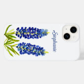 Bluebonnets Texas Flower Floral Texan Case-Mate iPhone Case (Achterkant (horizontaal))