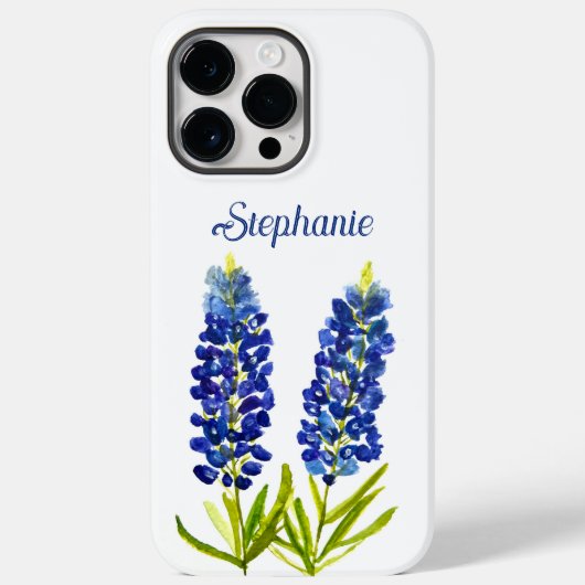 Bluebonnets Texas Flower Floral Texan Case-Mate iPhone Case (Achterkant)