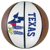 Bluebonnets Texas Flower Floral Texan Flag Basketbal (Verticaal)