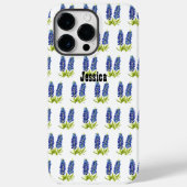 Bluebonnets Texas Flowers Wildbloemen Waterverf Case-Mate iPhone Case (Achterkant)