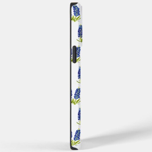 Bluebonnets Texas Flowers Wildbloemen Waterverf Case-Mate iPhone Case (Achterkant / Rechts)