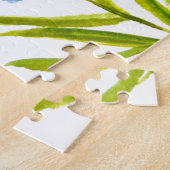 Bluebonnets Texas State Flowers Lupine Waterverf Legpuzzel (Zijkant)