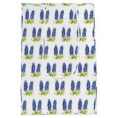Bluebonnets Texas State Flowers Lupine Waterverf Medium Cadeauzakje (Achterkant)