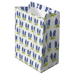 Bluebonnets Texas State Flowers Lupine Waterverf Medium Cadeauzakje