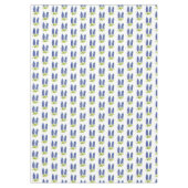 Bluebonnets Texas State Flowers Lupine Waterverf Tafelkleed (Voorkant)