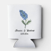 Bluebonnets Texas Texan florale natuur Weddings Blikjeskoeler (Achterkant)