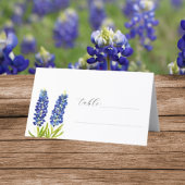 Bluebonnets Waterverf Texas Bloemen Bloemen Bruilo Plaatskaartje
