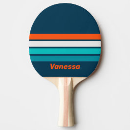 Bluebottle Echo Over Strepen met Naam Tafeltennisbatje