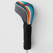 Bluebottle Echo Speld Gestreeptd met Naam Golfheadcover (Schuin)