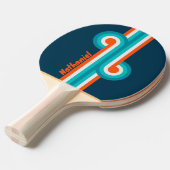 Bluebottle Echo Stripe Loop met naam Tafeltennisbatje (Voorkant Gekanteld)