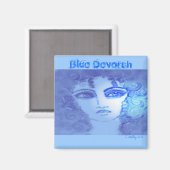 BlueDevorah magneet (Voorkant / Achterkant)