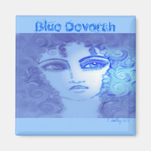 BlueDevorah magneet (Voorkant)