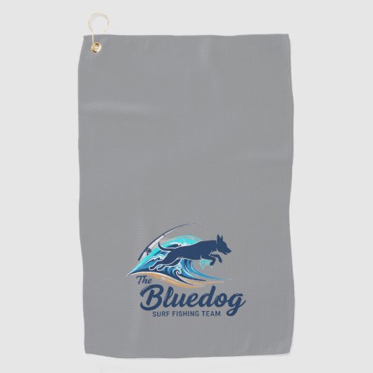 BLUEDOG SURF GEVIST TEAM GOLFHANDDOEK (Voorkant)