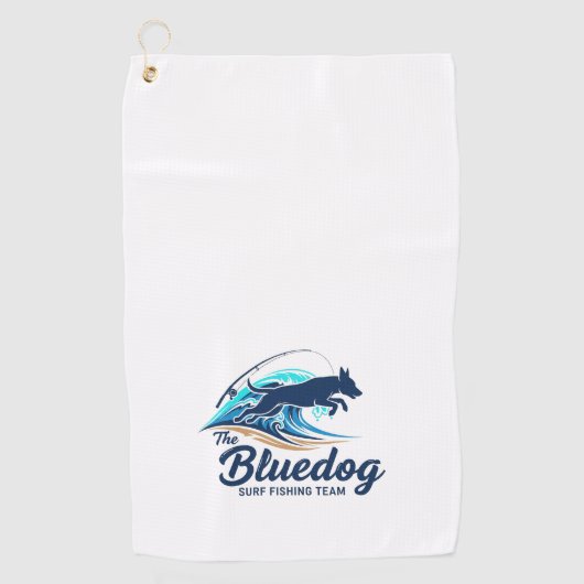 BLUEDOG SURF GEVIST TEAM GOLFHANDDOEK (Voorkant)