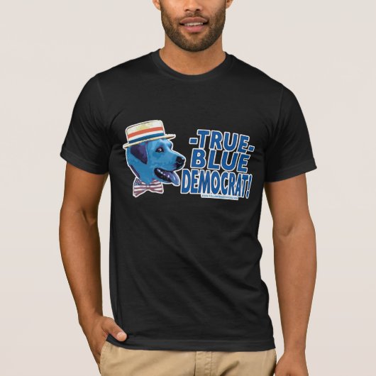 bluedogdem_true_blue_dark t-shirt (Voorkant)