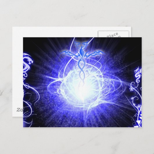 BlueDragon-programma's Briefkaart (Voorkant / Achterkant)