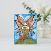 BlueFairyDust Briefkaart (Staand voorkant)