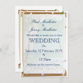 Bluefields, Jamaica strandvakantie poster. Kaart (Voorkant / Achterkant)