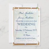 Bluefields, Jamaica strandvakantie poster. Kaart (Voorkant)