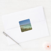 Bluefields, Jamaica Zuidwestkust Vierkante Sticker (Envelop)