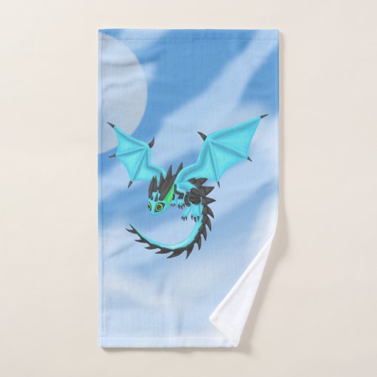 BlueFire Dragon Bad Handdoek (Handdoek)