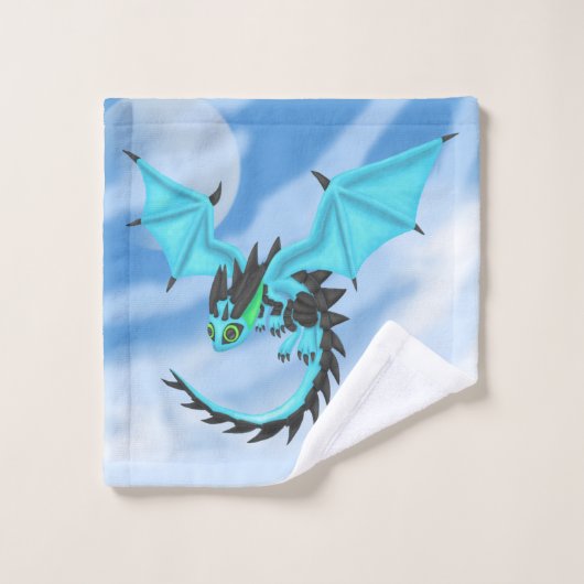 BlueFire Dragon Bad Handdoek (Wasdoekje)