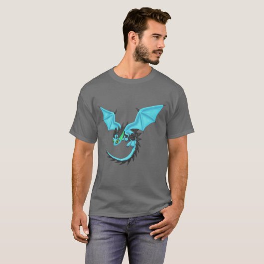 BlueFire Dragon T-shirt (Voorkant volledig)
