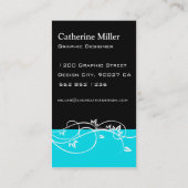 BlueFlourish - Gepersonaliseerd Visitekaartje (Achterkant)