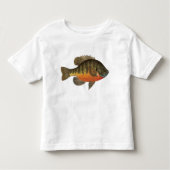 Bluegill Bream Kinder Shirts (Voorkant)