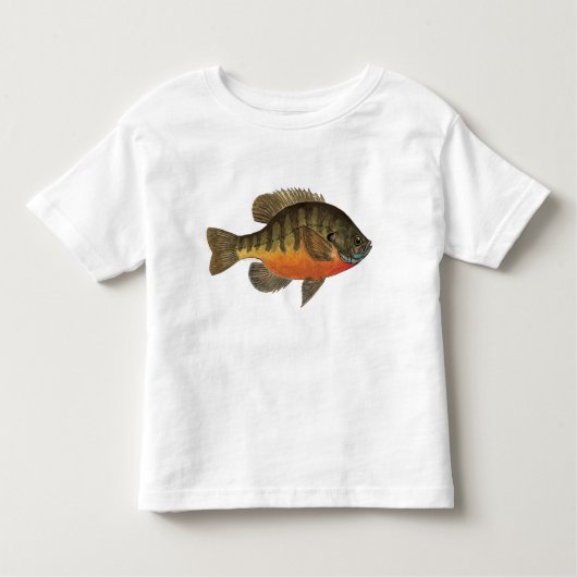 Bluegill Bream Kinder Shirts (Voorkant)