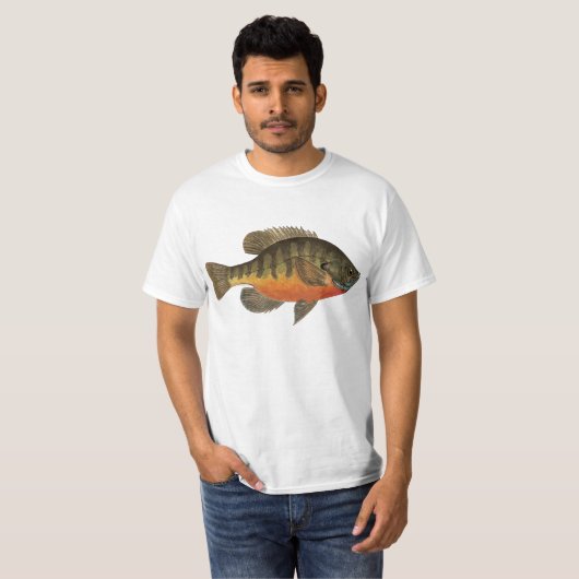Bluegill Bream T-shirt (Voorkant volledig)