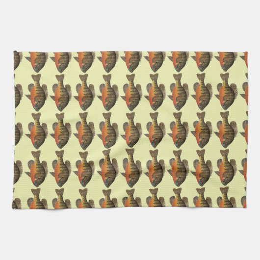 Bluegill Bream Theedoek (Horizontaal)