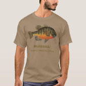 Bluegill Bream Vist T-shirt (Voorkant)