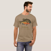 Bluegill Bream Vist T-shirt (Voorkant volledig)