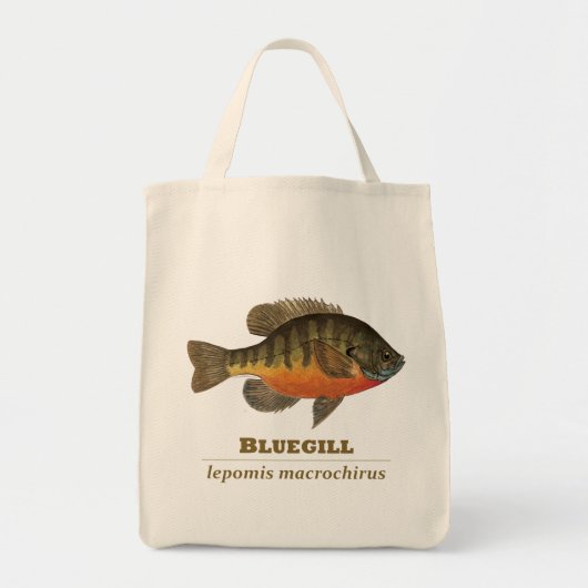 Bluegill Bream Vist Tote Bag (Voorkant)
