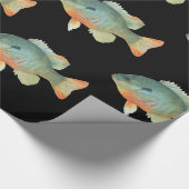 Bluegill Brim Bream Sunfish Perch Vist Cadeaupapier (Hoek)