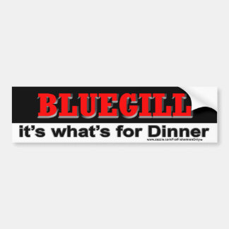 BLUEGILL, dat is wat er voor Bumpersticker uit ete