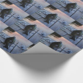 Bluegill in sunset Lake Arrowiad Cadeaupapier (Hoek)