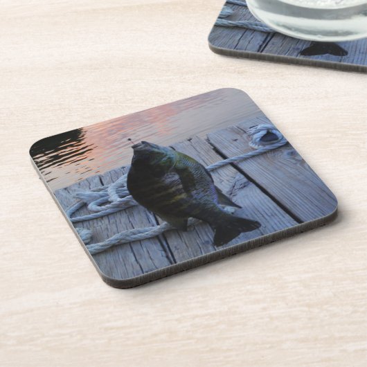 Bluegill in sunset Lake Arrowiad Drankjes Onderzetter (Linkerzijde)