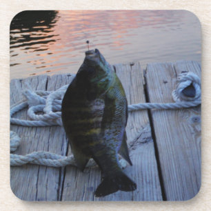 Bluegill in sunset Lake Arrowiad Drankjes Onderzetter