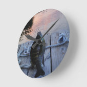 Bluegill in sunset Lake Arrowiad Ronde Klok (Hoek)