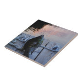 Bluegill in sunset Lake Arrowiad Tegeltje (Zijkant)