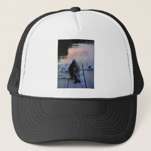 Bluegill in sunset Lake Arrowiad Trucker Pet