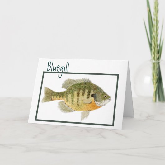 Bluegill kaart (Voorkant)