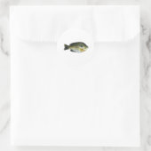 Bluegill Sunfish Foto Ronde Sticker (Tas)