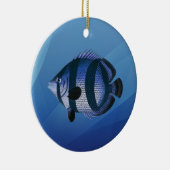 Bluegill Sunfish in Morning Light Keramisch Ornament (Rechts)