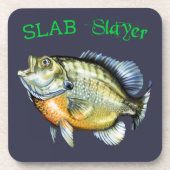 Bluegill Sunfish Slab Slayer Bier Onderzetter (Voorkant)
