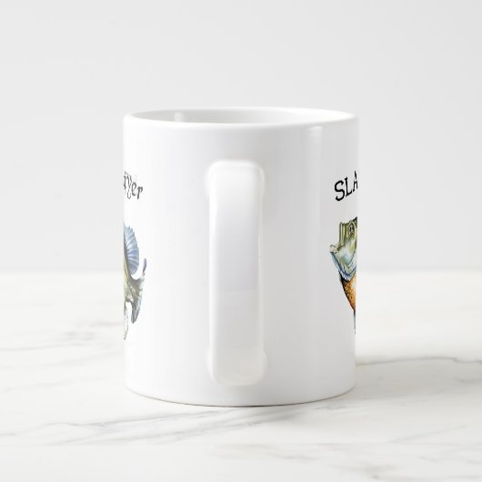 Bluegill Sunfish Slab Slayer Grote Koffiekop (Achterkant)