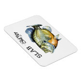 Bluegill Sunfish Slab Slayer Magneet (Rechterzijde)