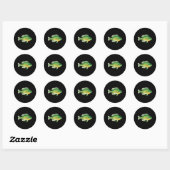 Bluegill Vis Bream Zoetwater Ronde Sticker (Vel)